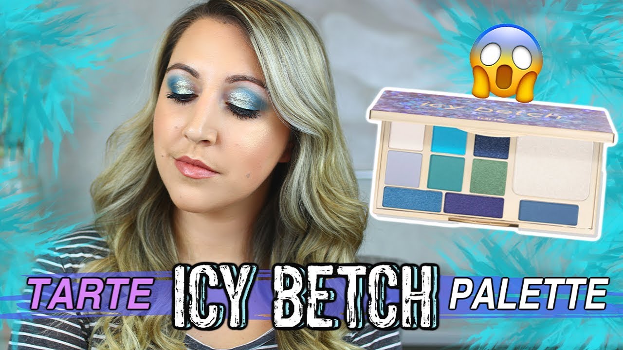 NEW! TARTE ICY BETCH PALETTE | First Impressions Review & Did Tarte Copy Jeffree Star?! 😱