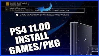 HOW TO INSTALL GAMES/PKG ON 11.00 JAILBREAK USING GoldHEN & FTP