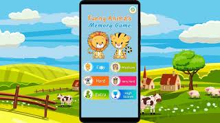 Gameplay - Funny Animals Memory Game screenshot 5