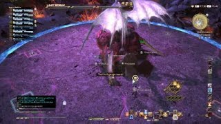 Let's Play Final Fantasy XIV- Ruby Weapon Extreme Phase 1 (MNK PoV)