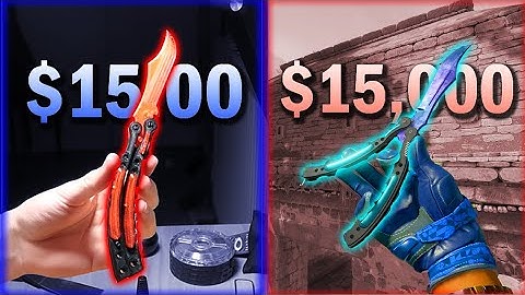 IN GAME VS REAL LIFE (cs2 butterfly knife)