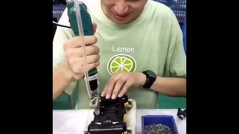 automated screw assembly machine