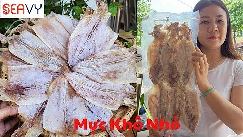 Mực Khô Nhỏ rất đẹp tại Seavy Nha Trang