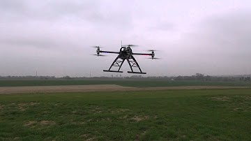 MikroKopter OnyxStar FOX-C8 - Altitude and Position-Hold in the wind