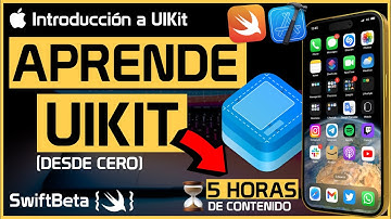 Curso UIKIT en SWIFT para PRINCIPIANTES, Aprende a CREAR APLICACIONES MÓVILES desde CERO