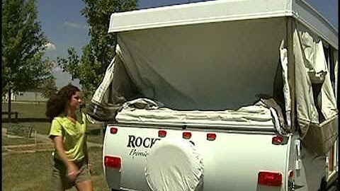 Rockwood Freedom Popup Camper Setup - Factory Video