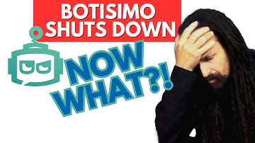 Chat Bot Botisimo Shuts down! How to Export your Commands and what chatbots to use!
