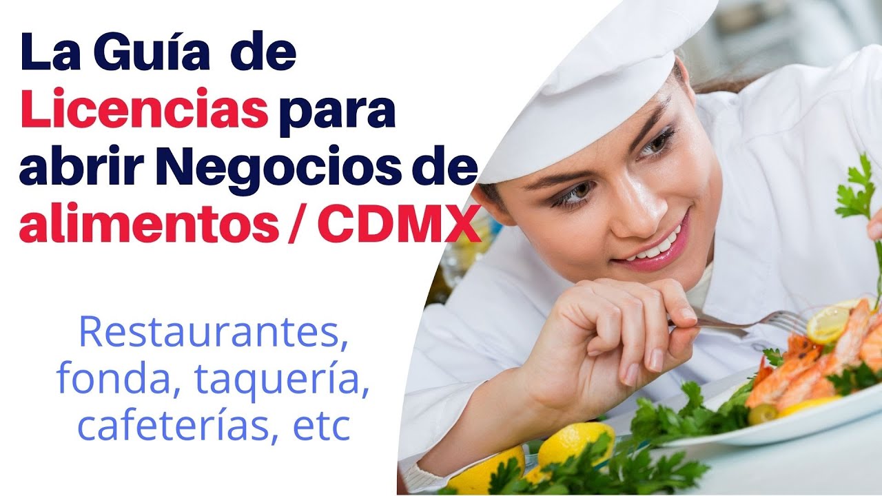 Licencia para vender comida Permiso para venta de alimentos #cdmx - YouTube