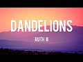 Dandelions Ruth B Lyrics Shawn Mendes Ellie Goulding Calvin Harris Dandelions Ruth B Lyrics Shawn Mendes Ellie Goulding Calvin Harris