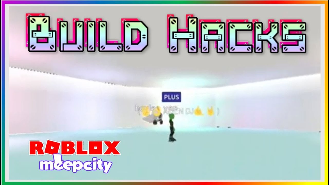 Meep City How To Make A Modern Bright White Room Pro Build Decorating Idea Roblox Youtube - building hacks in roblox meep city