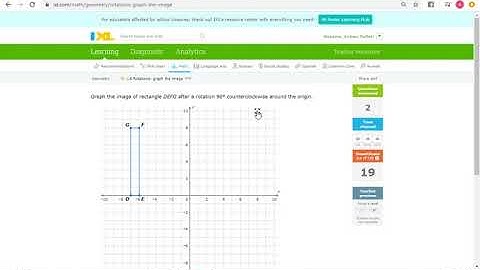 IXL L8: Rotations: Graph the Image (Geometry)