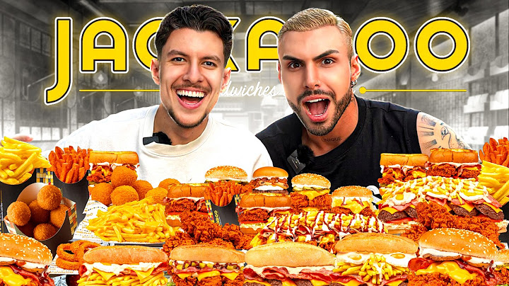 Αγόρασα ΟΛΟ ΤΟ MENU από Jackaroo!