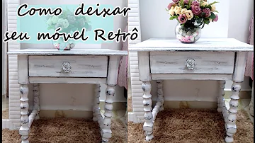 Como pintar móveis vintage?