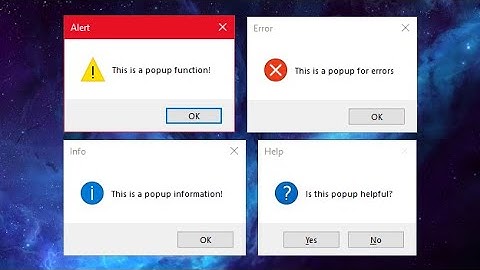 🚨 Tkinter MessageBox | Create Popup MessageBox using Python Tkinter 🚧