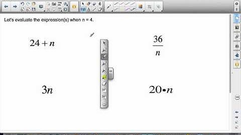 Lesson 1.1 - Evaluating Expressions