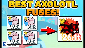 NEW OP FUSING METHODS AXOLOTL UPDATE PET SIMULATOR X