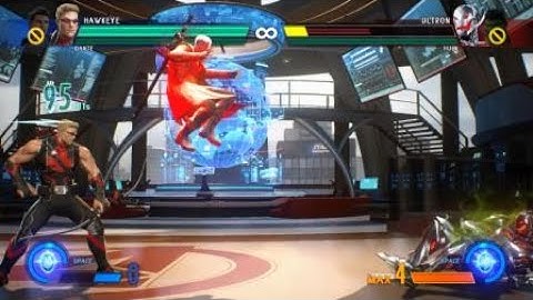 MVC: infinite- Dante devil trigger combo with Hawkeye max damage ender]