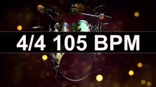 Video thumbnail of "🔴 Drums Metronome 105 BPM"