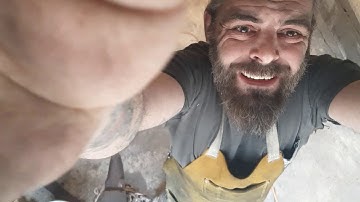 Forge welded Chevron twist