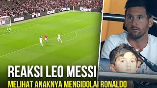 “Hampir Diusir Messi dari Rumah” Lihatlah Reaksi Messi Saat Melihat Anaknya Mengidolai Ronaldo