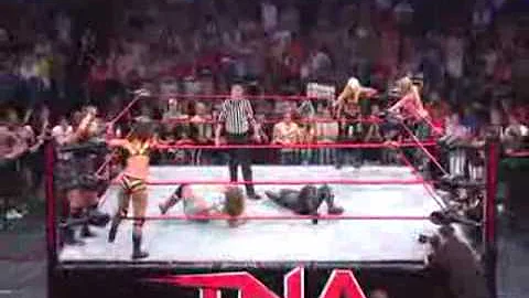 Madison Rayne & Sarita & Tara vs Mickie James & Angelina Love & Velvet Sky