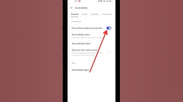 How to power button end call in realme phone #shorts #youtubeshorts #mobile