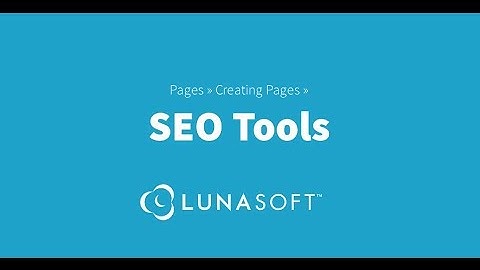How To Optimize Your Web Page for Search Engines Using the LunaSoft Content Management System