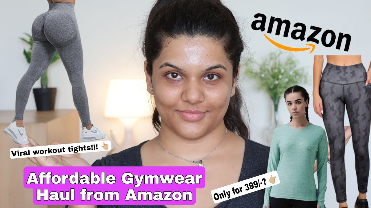 Affordable GYM wear haul from Amazon Everything Under 900/ YouTube