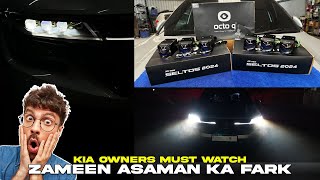 1st time in India | Kia Seltos 2024 Headlight upgrade | ^ Led Projector Setup | Filmshoppee