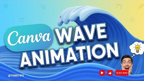 ⚡️ ULTIMATE: How to Create Stunning Water Wave Text Animation in Canva | Canva Tutorial | Easy guide
