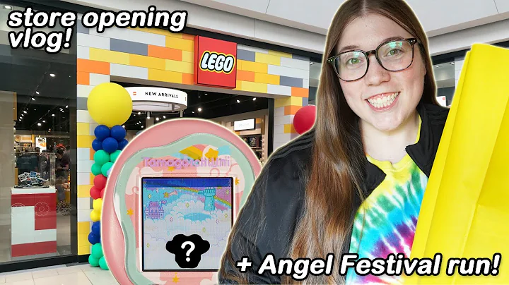 Grand Rapids LEGO Store Opening Weekend! | Virtual Pet Vlog with the Tamagotchi Uni Angel Festival
