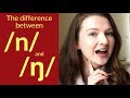 How to Pronounce: /n/ (thin) and /ŋ/ (thing)