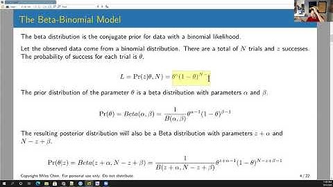 102C Lesson 1-3 Bayesian inference with a posterior distribution (Lecture 2)