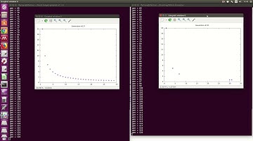 NSGA-II (left plot) vs A^2-NSGA-III (right plot) solving the ZDT5 binary problem.