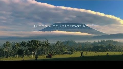 TUGAS VLOG INFORMATIKA I Dampak positif dan negatif dari gadget