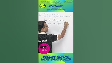 The Power of Dot Product: A Vector Decomposition Example | #cbseboard2024 #class12 #directioncosines