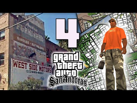 Исторический туризм в GTA SAN ANDREAS #4. Где находится исходный материал игровых текстур