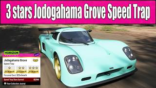 how to get 3 stars Jodogahama Grove Speed Trap in Forza Horizon 6