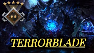 Trilha segura com TERRORBLADE