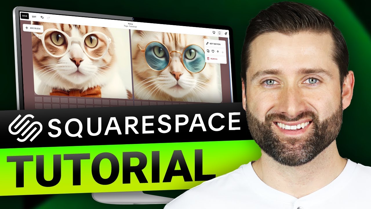 Squarespace tutorial for beginners | Full 2025 guide!