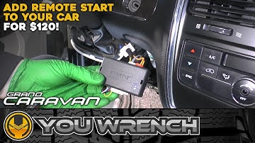 Add Remote Start to your Grand Caravan for $120! | Start-X Full Installation Guide!