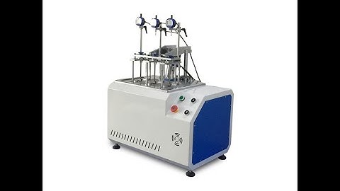 ASTM D 1525 Plastic Rubber Heat Deformation Tester HDT / Vicat Softening Point Tester