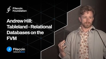 Tableland: Relational Databases on the FVM | FIL Network Base Austin 23