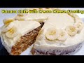 Perfectly Moist & Soft Banana Cake with Cream Cheese Frosting