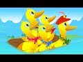 пять маленьких уток | песня для детей | детская песня | Five Little Ducks | Song For Toddlers