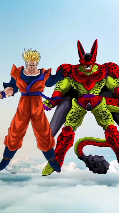 Gohan vs Cell | #whoisstrongest #dragonball #anime #gohan #cell
