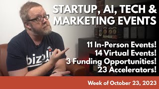 St. Louis Events // Week of October 30, 2023 - Startups & Entrepreneurship