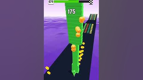 Stack Colors Highest Level 671 - 680 Gameplay