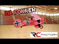 Lil Fokker RC Factory , je construis le triplan du Baron rouge et je voltige en indoor.
