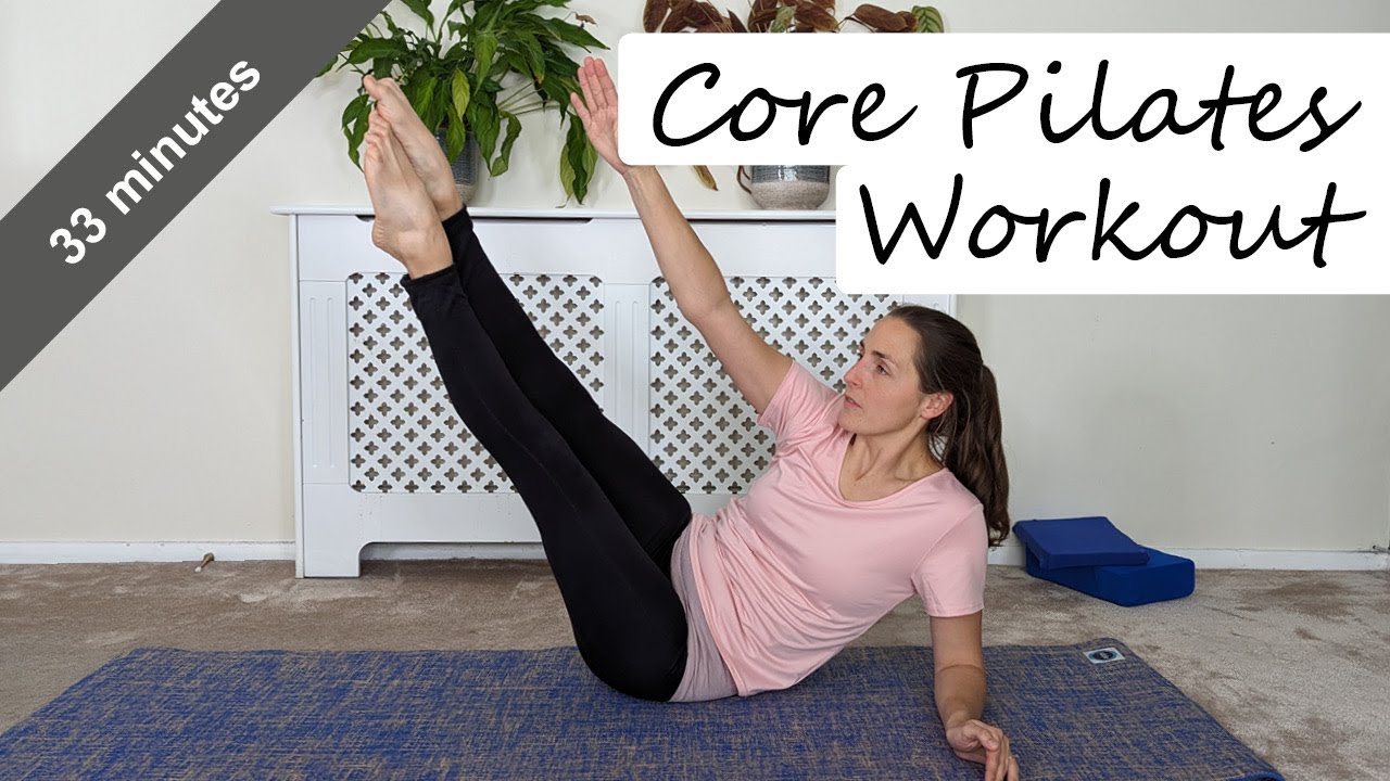 Challenging core Pilates workout - Pilates Live